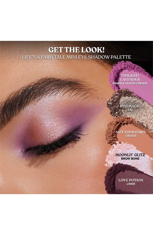 Too Faced Life's A Fairytale Mini Eyeshadow Palette In Transparent
