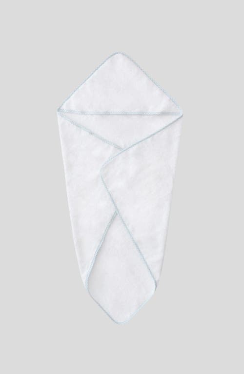 Weezie Baby Hooded Towel In Blue