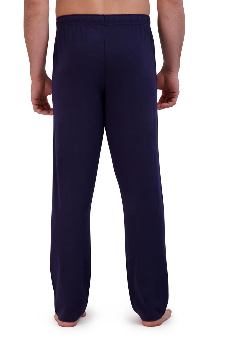Knit Pajama Set, Alternate, color, NAVY