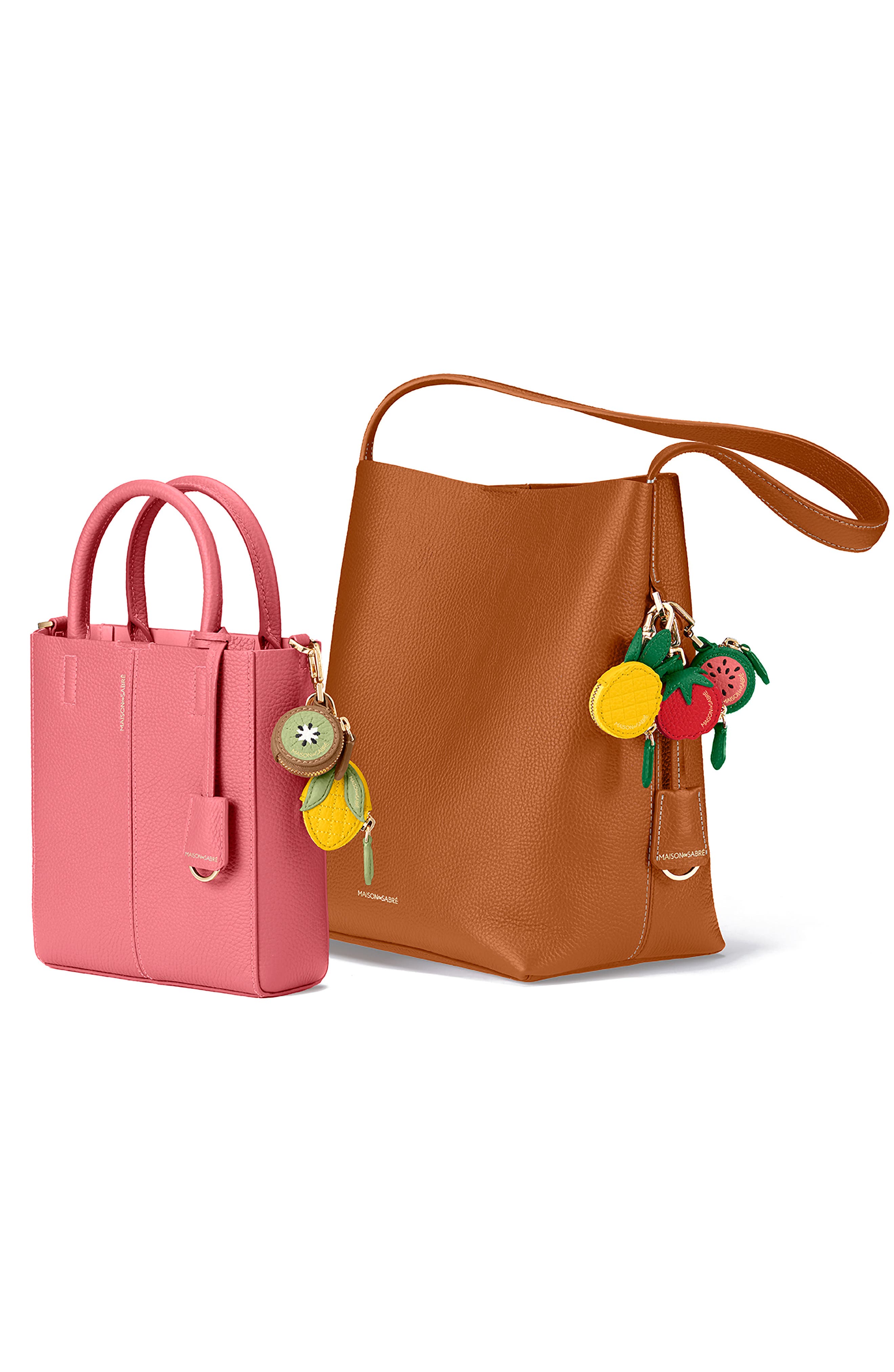 The SABREMOJI Fruit Charm, Alternate, color, Kiwi