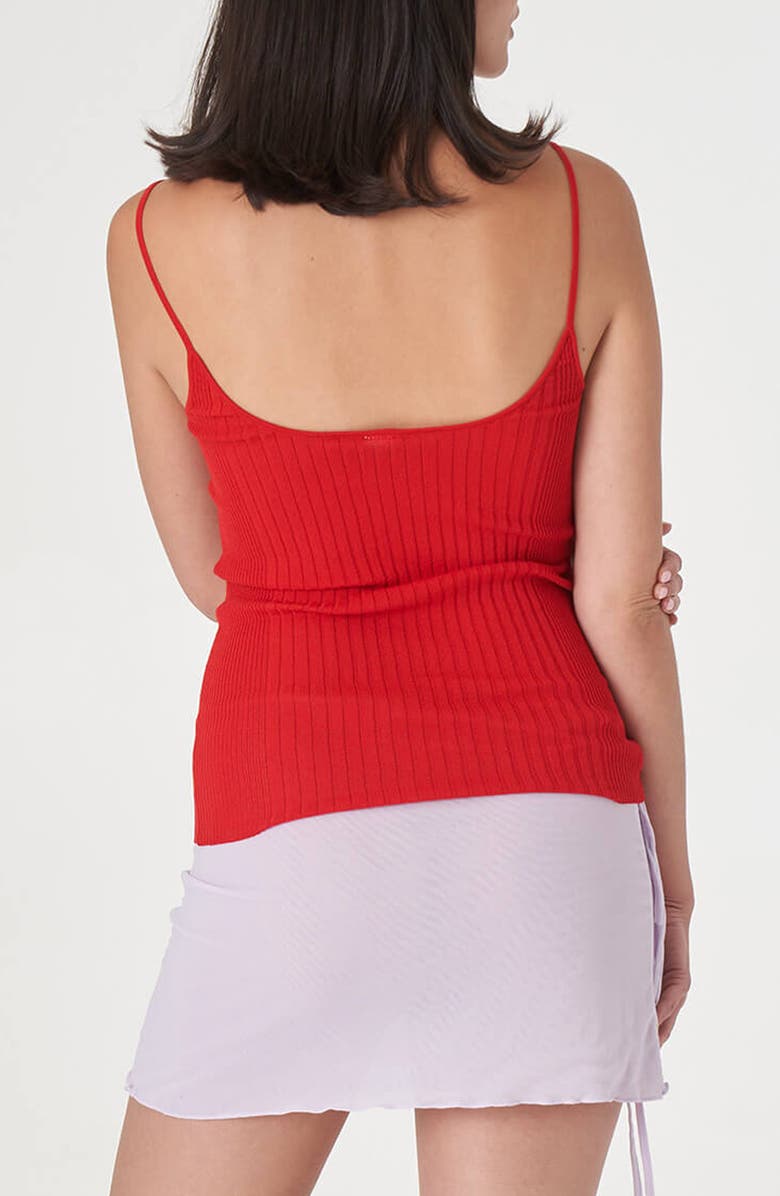 Find Me Now Vary Rib Tank, Alternate, color, Red