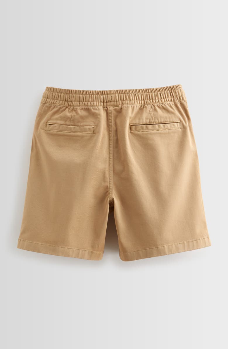 Nordstrom Kids' Essential Stretch Twill Shorts, Alternate, color, Tan Stock