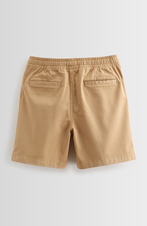 Nordstrom Kids' Essential Stretch Twill Shorts In Tan Stock