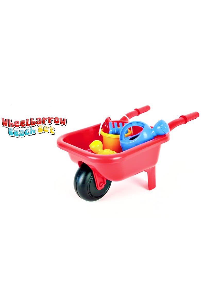Dolu Wheelbarrow Beach Set, Ages 3+, Alternate, color, Multicolored