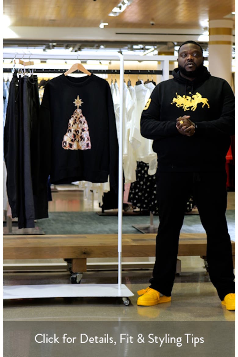 Holiday Tree Graphic Sweatshirt video