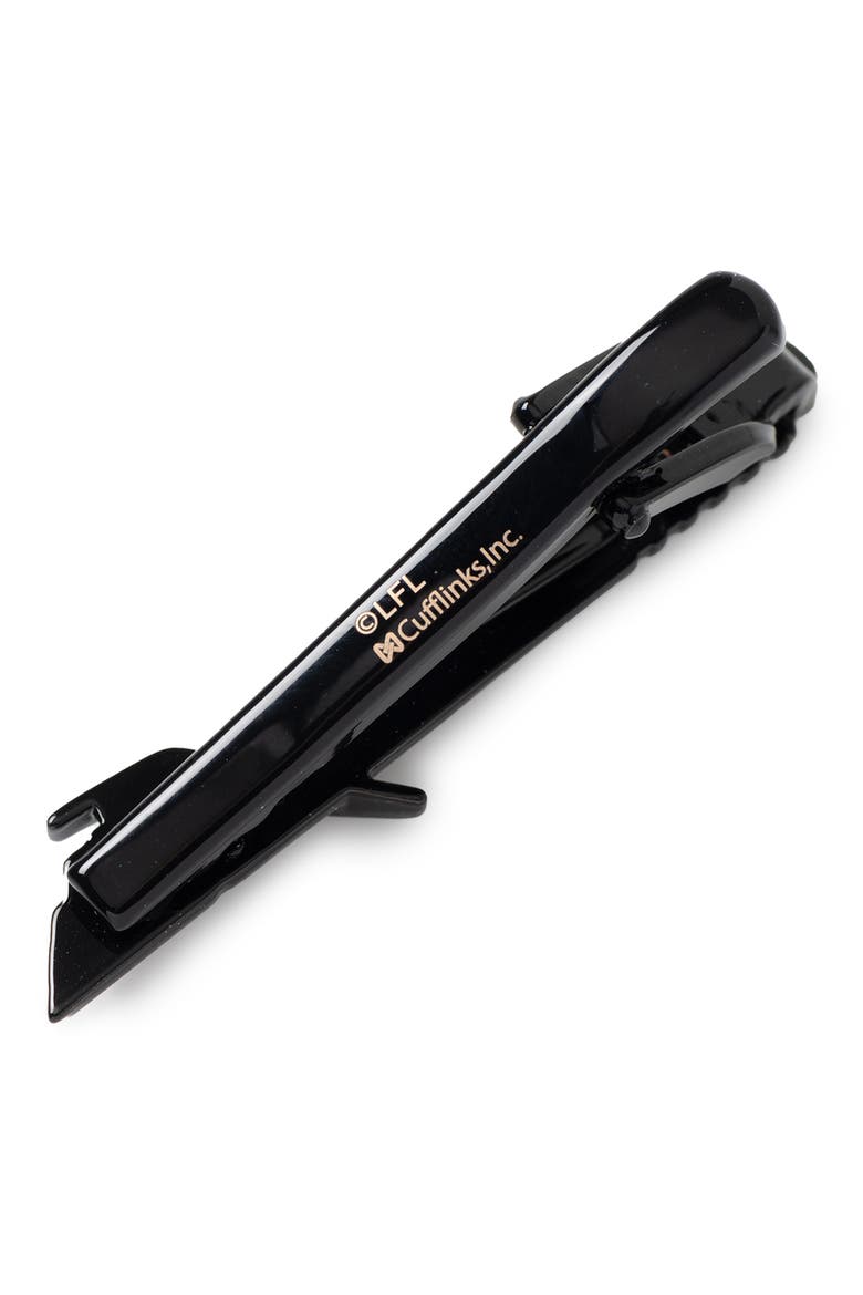 Star Wars Darksaber Tie Clip, Alternate, color, BLACK