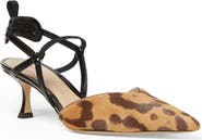 Fendi Very Colibrì Genuine Calf Hair Slingback Pump