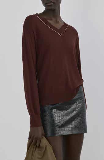 Bert Jersey V-Neck Sweater