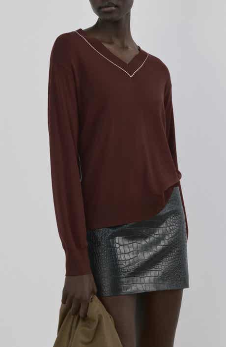 Bert Jersey V-Neck Sweater