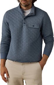 Faherty Brand Epic Quilted Fleece Pullover