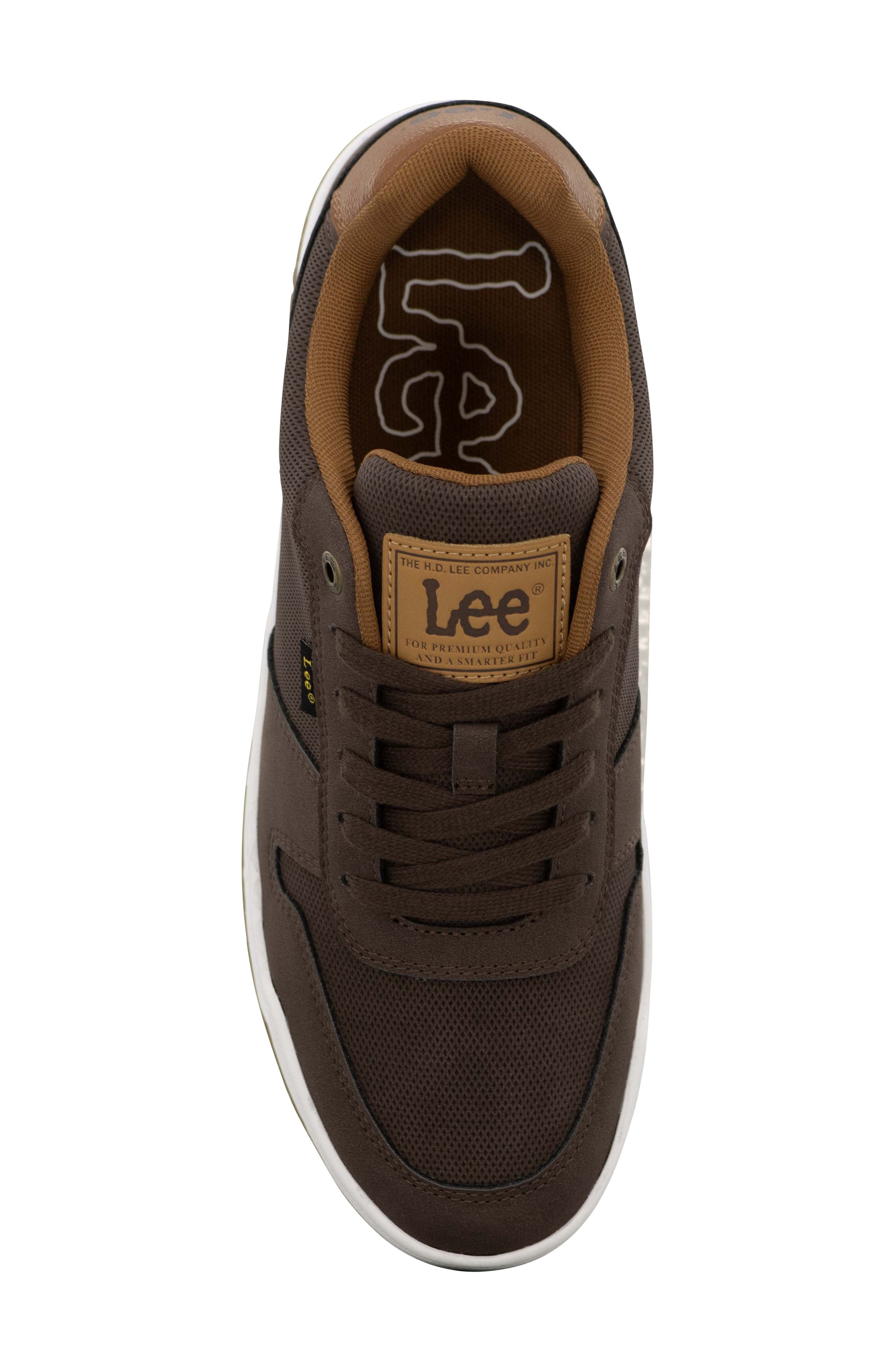 Lee Specter Too Sneaker, Alternate, color, Chocolate/ British Tan
