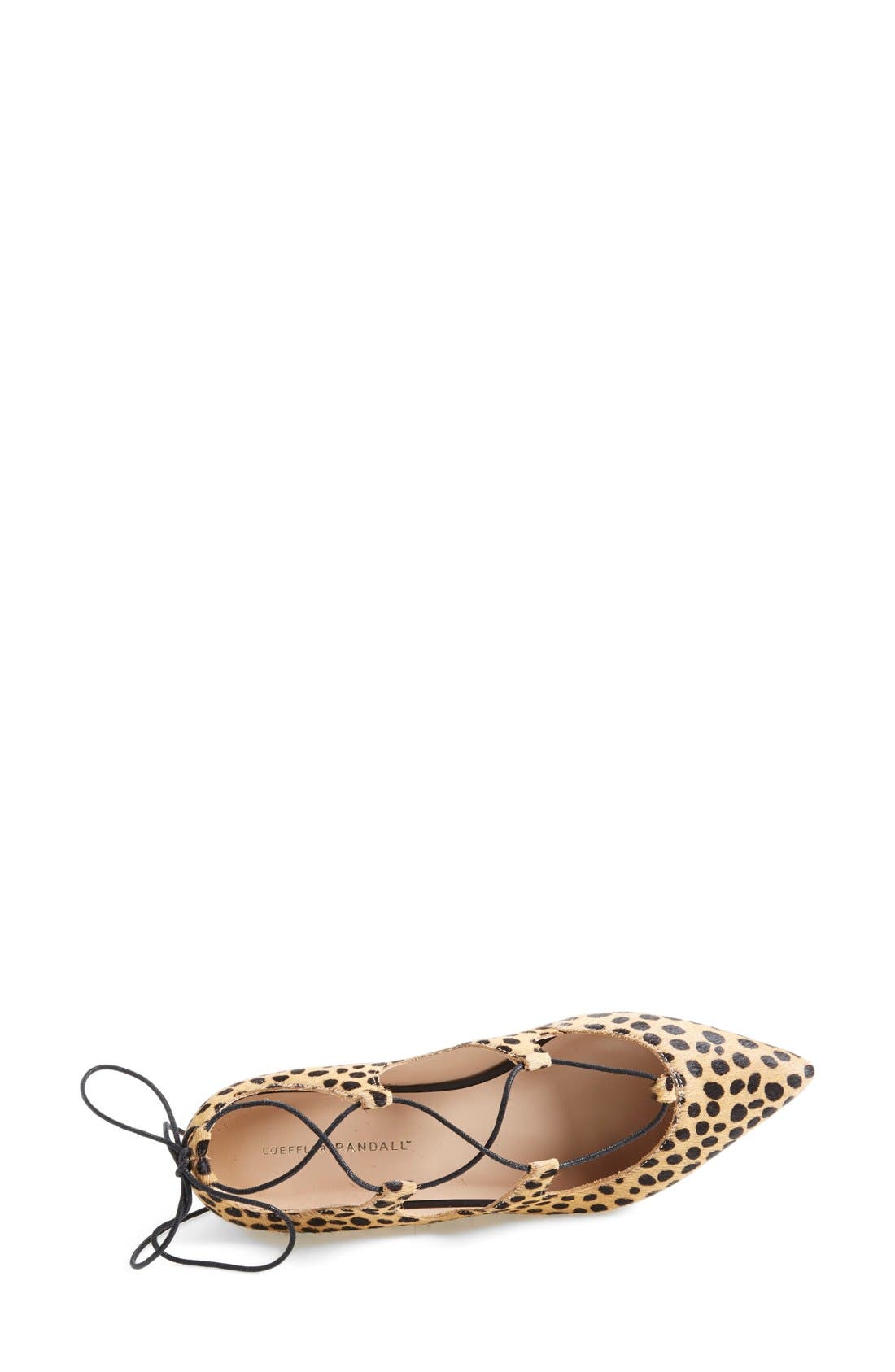 'Ambra' Flat, Alternate, color, CHEETAH