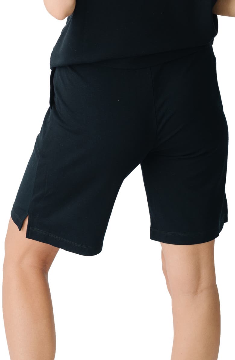 Cozy Earth Ultrasoft Bermuda Pajama Shorts, Alternate, color, 