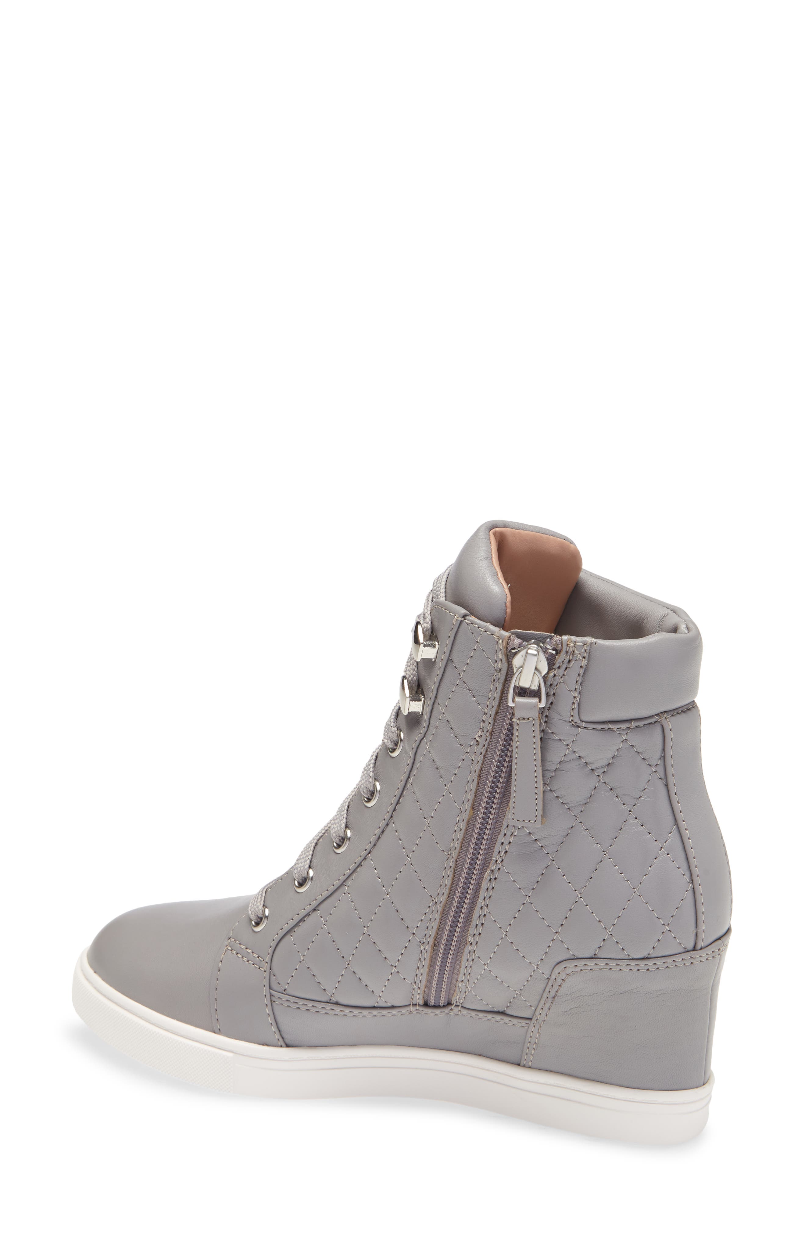 Linea Paolo Linea Paola Fiji Wedge Sneaker, Alternate, color, Rock