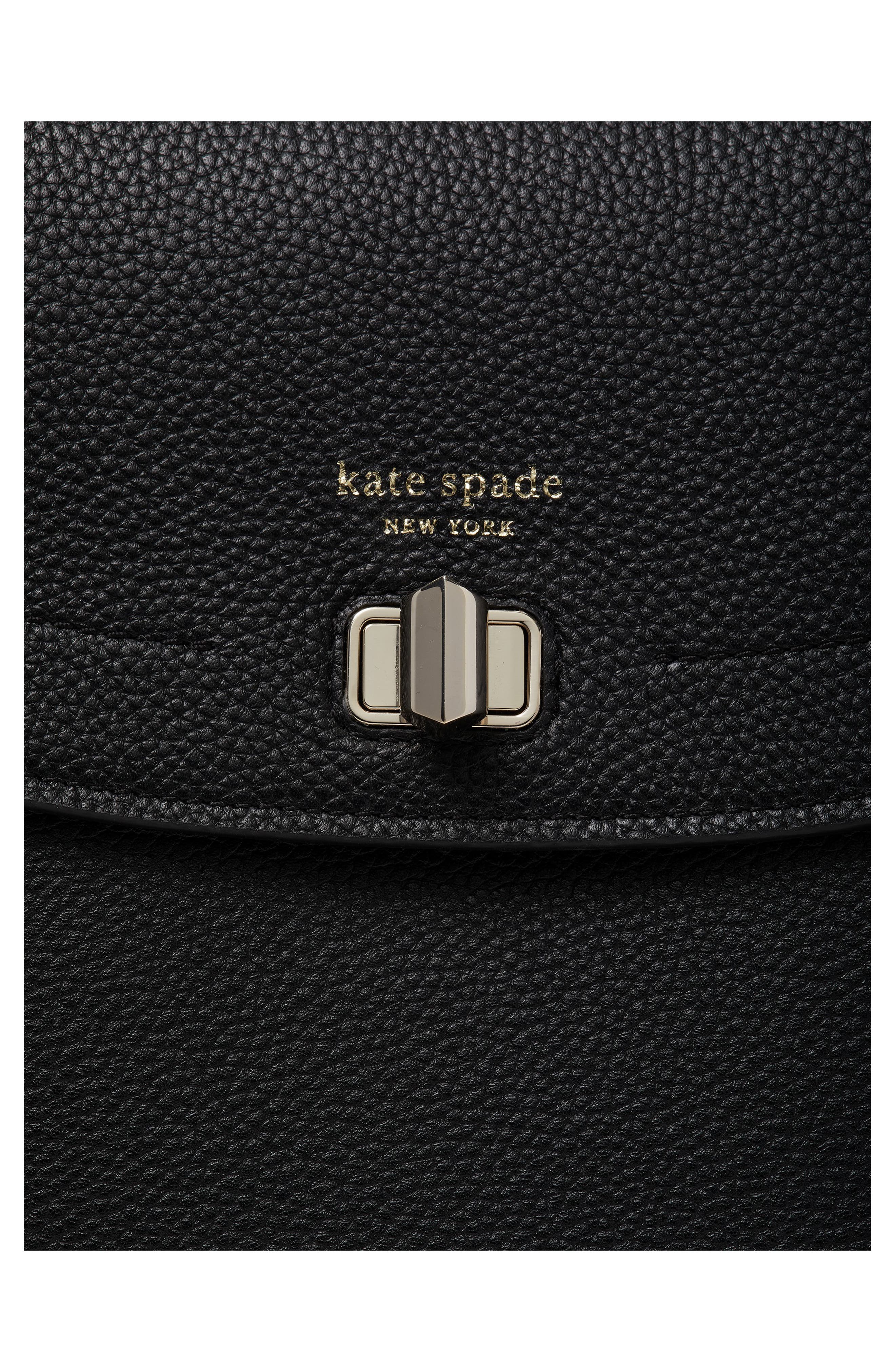 Kate Spade New York medium essential leather backpack, Alternate, color, 