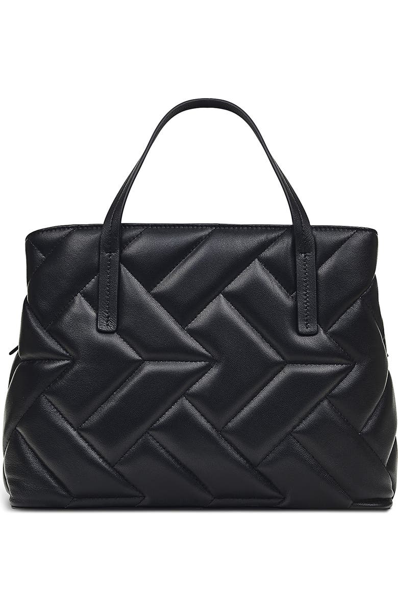 Radley Dukes Place Medium Quilted Tote Bag, Alternate, color, Black
