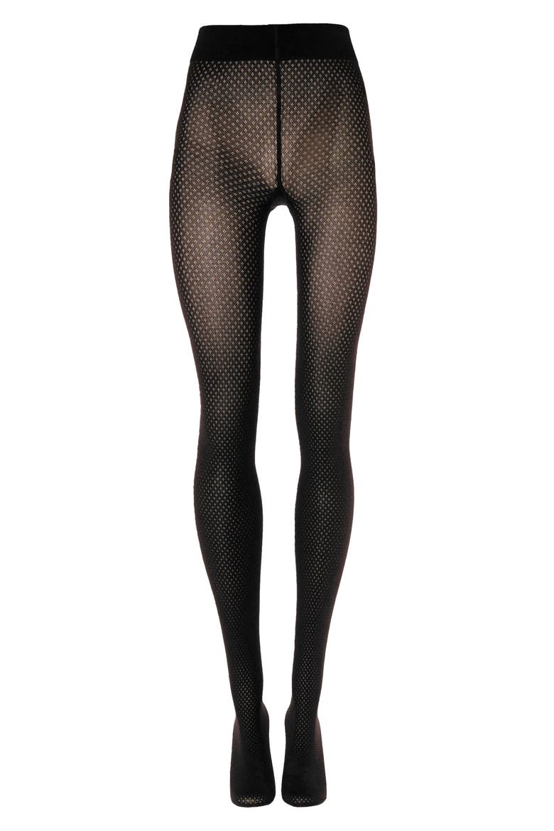 Dot Tights, Alternate, color, BLACK