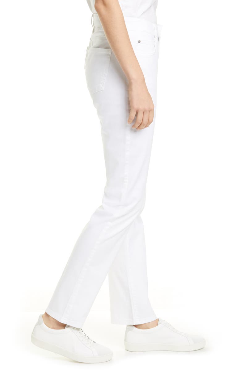 Eileen Fisher High Waist Organic Cotton Jeans, Alternate, color,