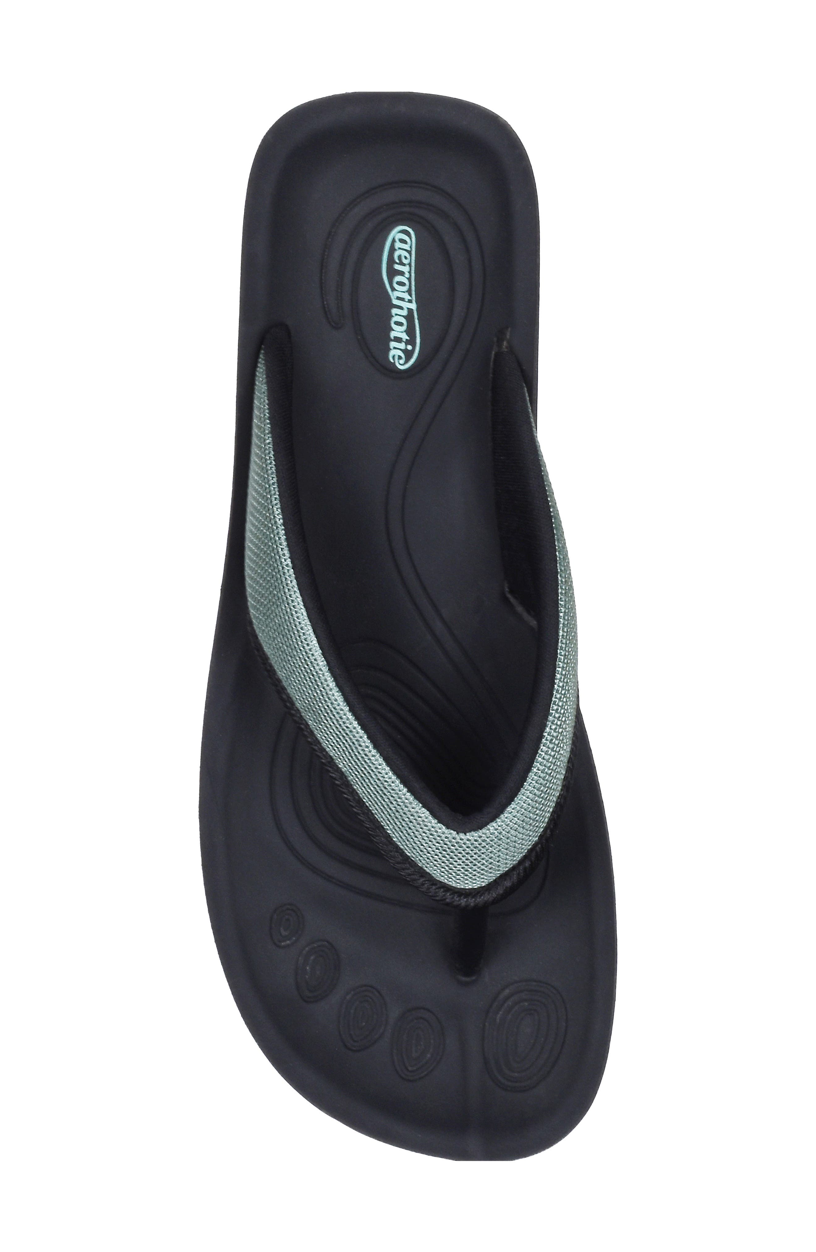 Strait Flip Flop, Alternate, color, GREEN