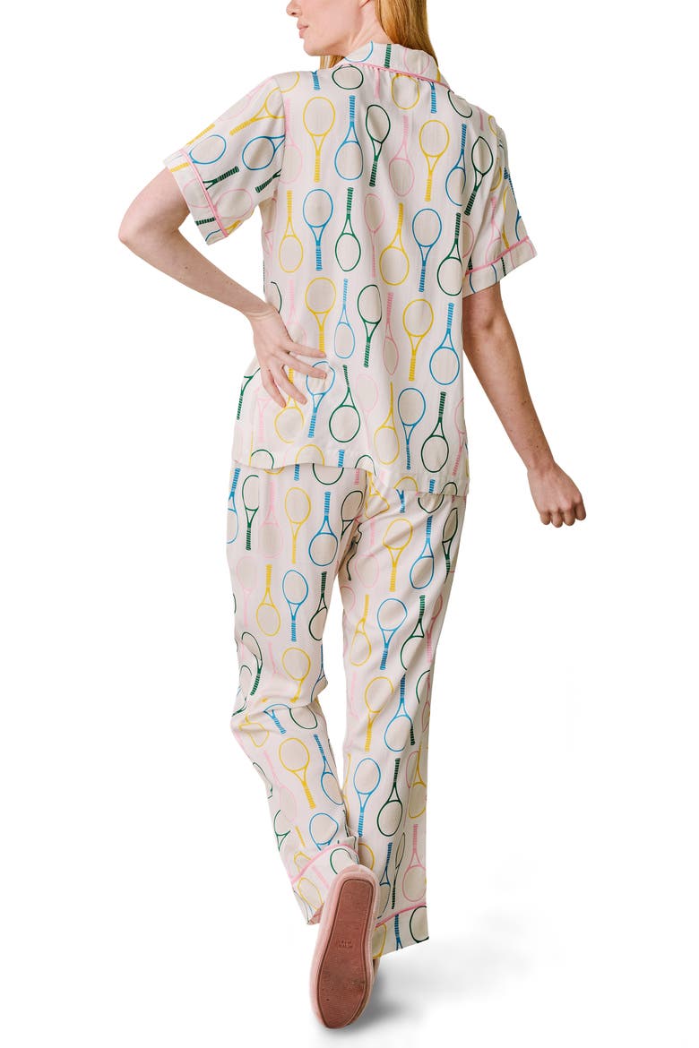 Tennis Time Pants Set, Alternate, color, White