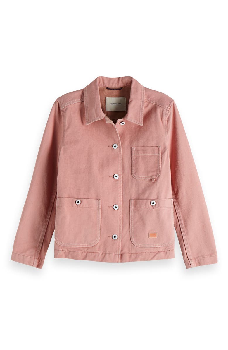 Scotch & Soda Workwear Cotton Jacket, Alternate, color, 