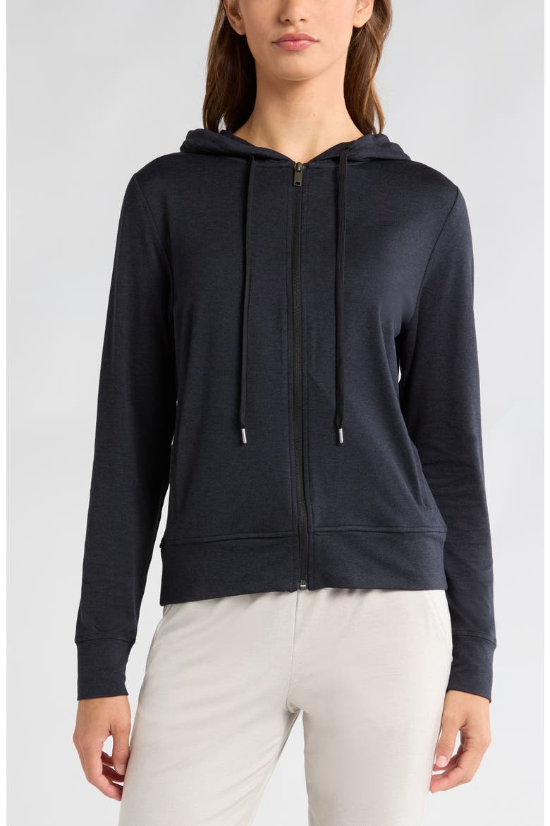 Restore Soft Zip-Up Hoodie, Alternate, color, BLACK