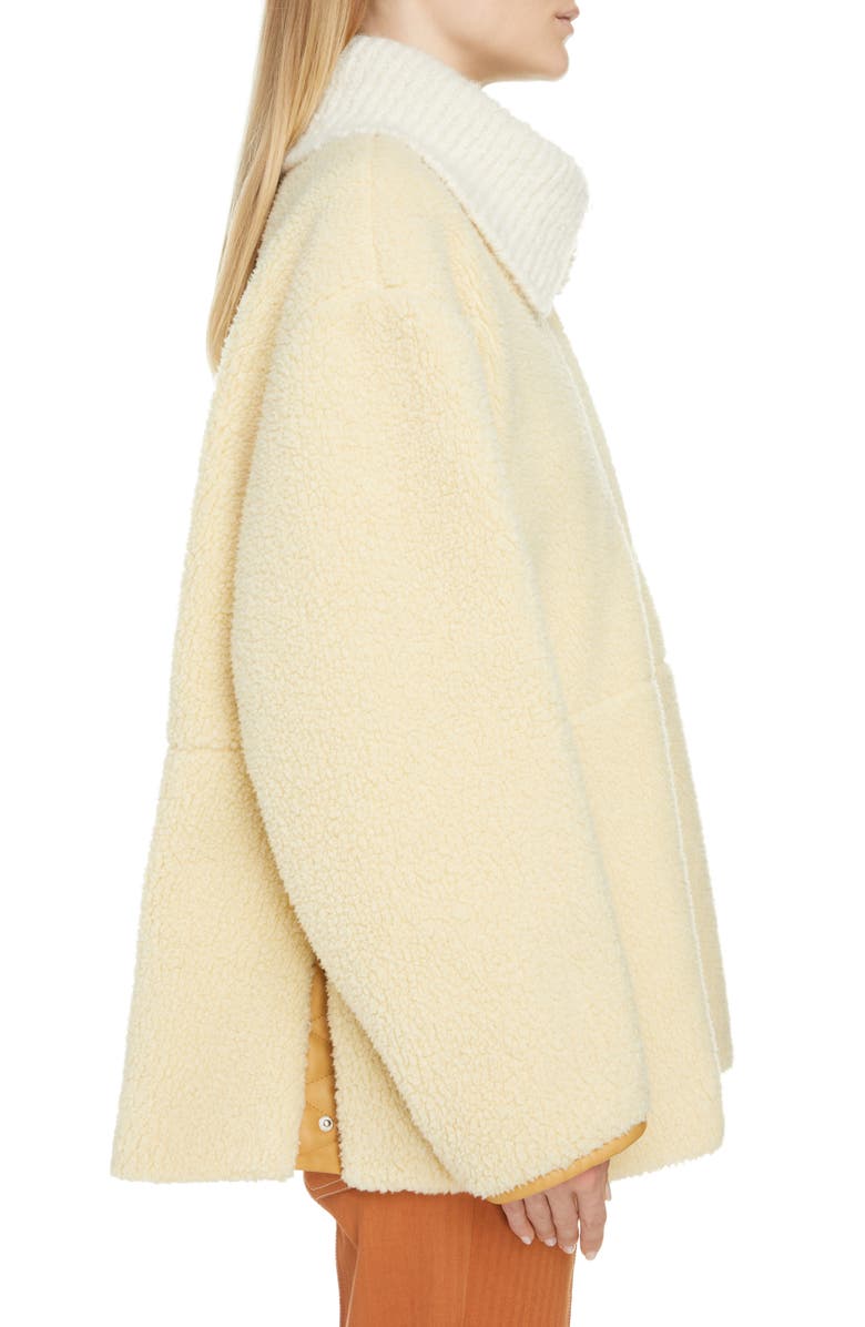 Isabel Marant Brigitte Faux Shearling Jacket, Alternate, color, 