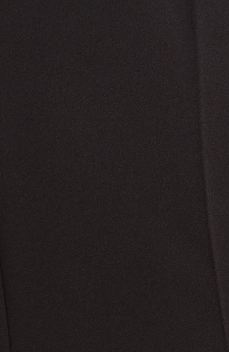 Sam Edelman Feather Trim Strapless Jumpsuit, Alternate, color, 