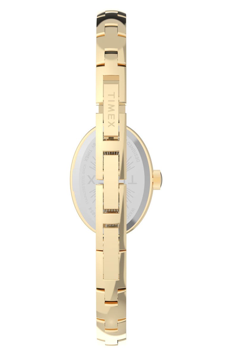 Timex<sup>®</sup> Cavatina Oval Bracelet Watch, 19mm, Alternate, color,