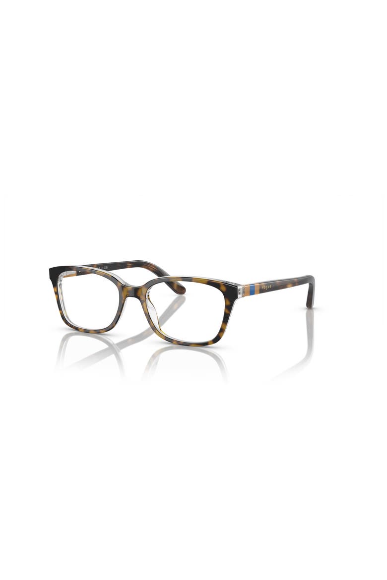 47mm Square optical glasses, Main, color, Brown