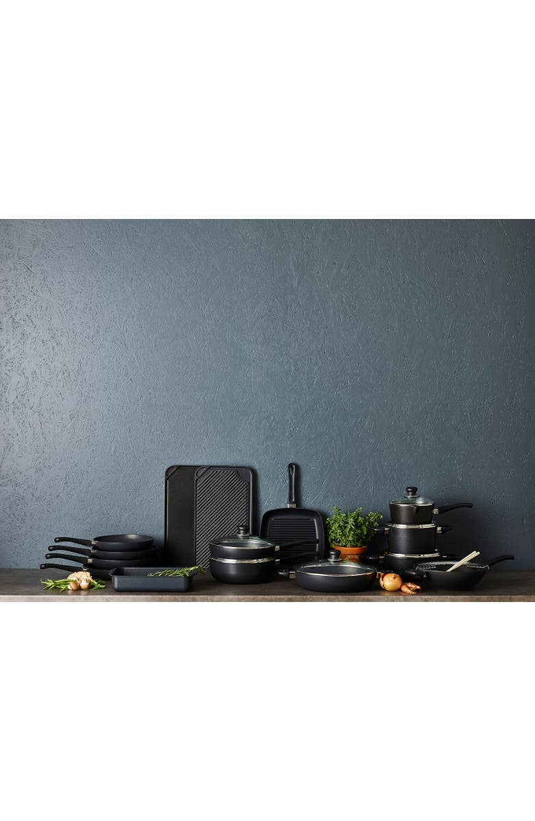 Scanpan Classic 8.25 Quart Casserole & Stew Pot with Lid, Alternate, color, Black