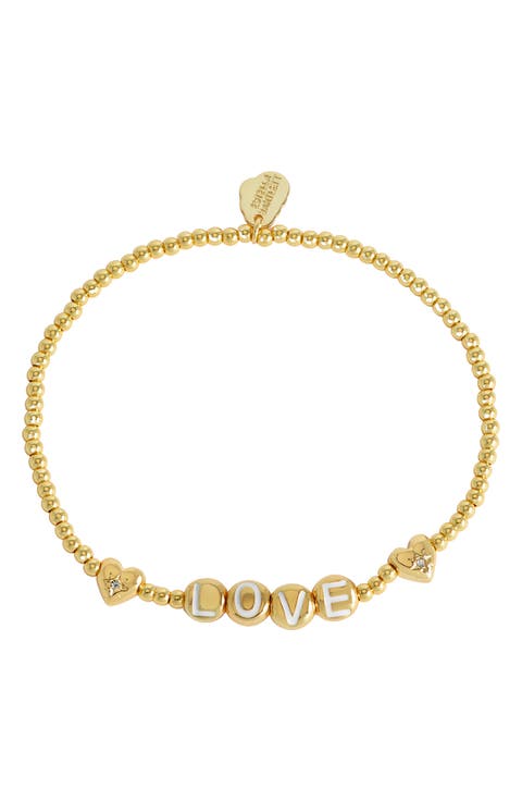 Love Letter Beaded Bracelet