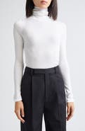 TWP Wool Rib Turtleneck Top