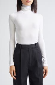 TWP Wool Rib Turtleneck Top