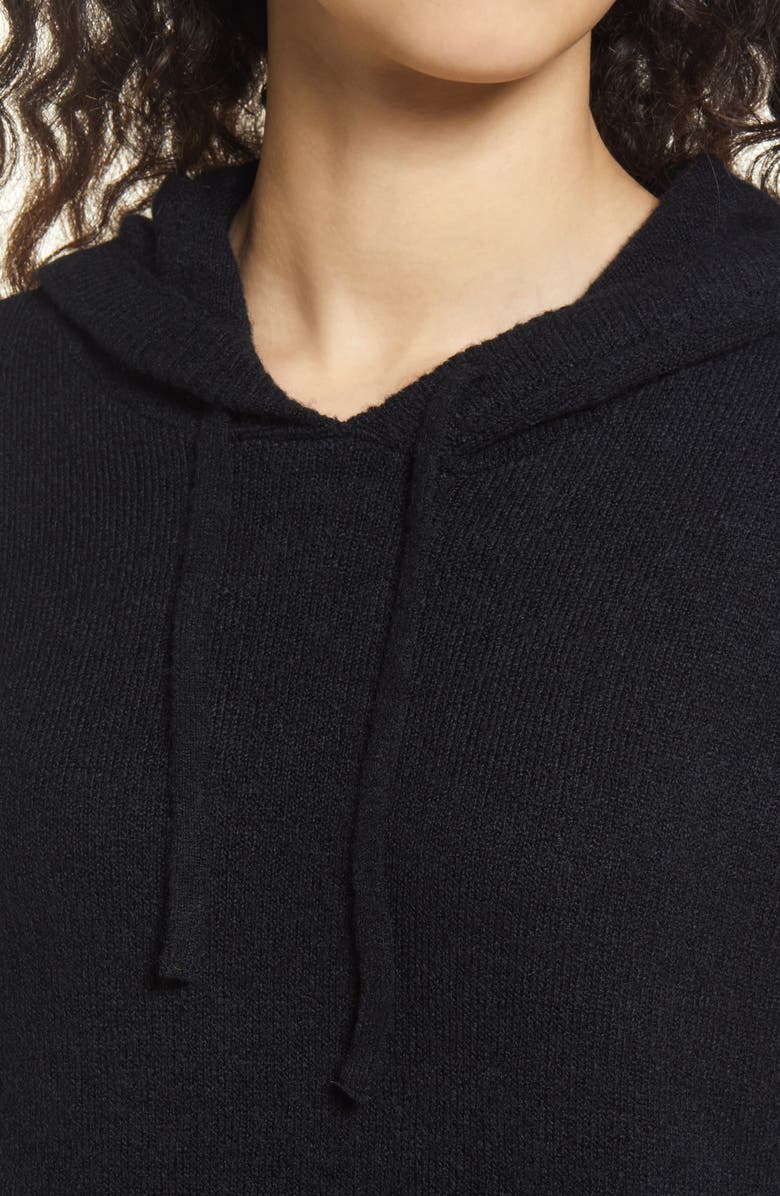 VERO MODA Lefile Hooded Long Sleeve Sweater Dress, Alternate, color,