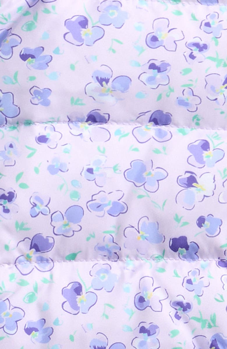 CALONIE Kids' Casey Reversible Down Puffer Vest, Alternate, color, Purple