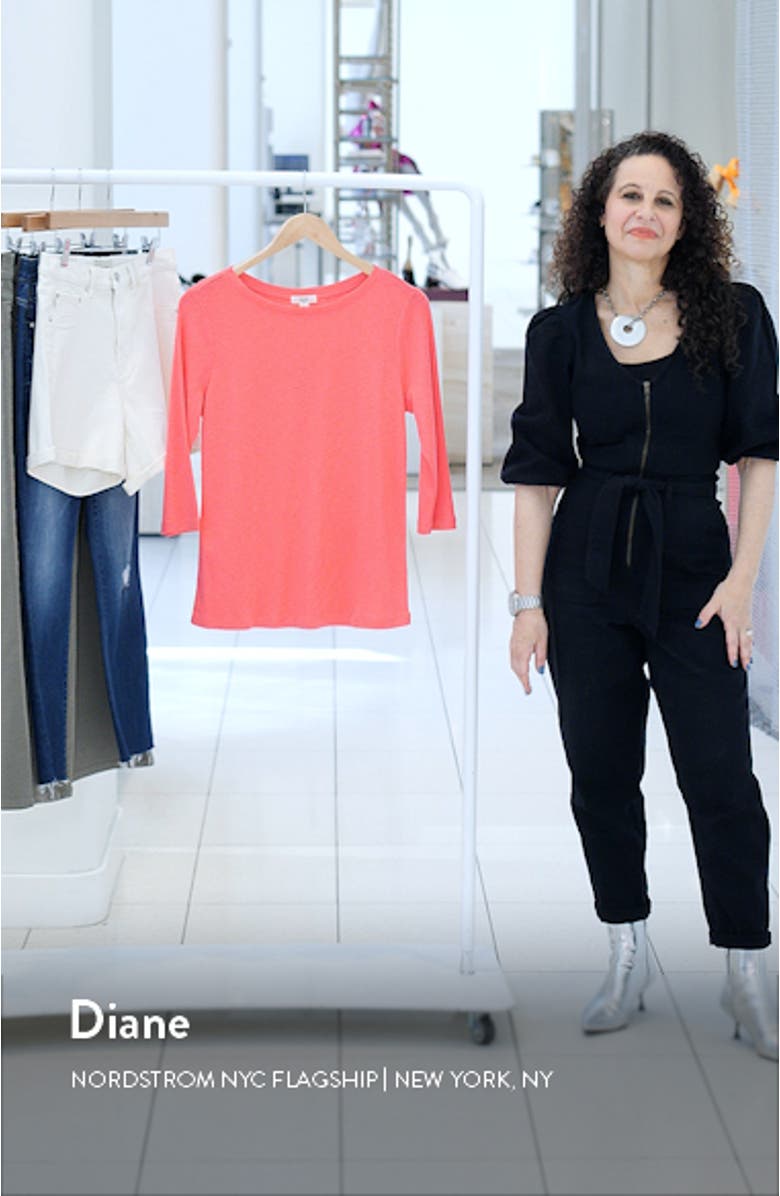 Boat Neck T-Shirt, sales video thumbnail