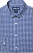 Mizzen+Main Leeward Trim Fit Plaid Performance Button-Up Shirt