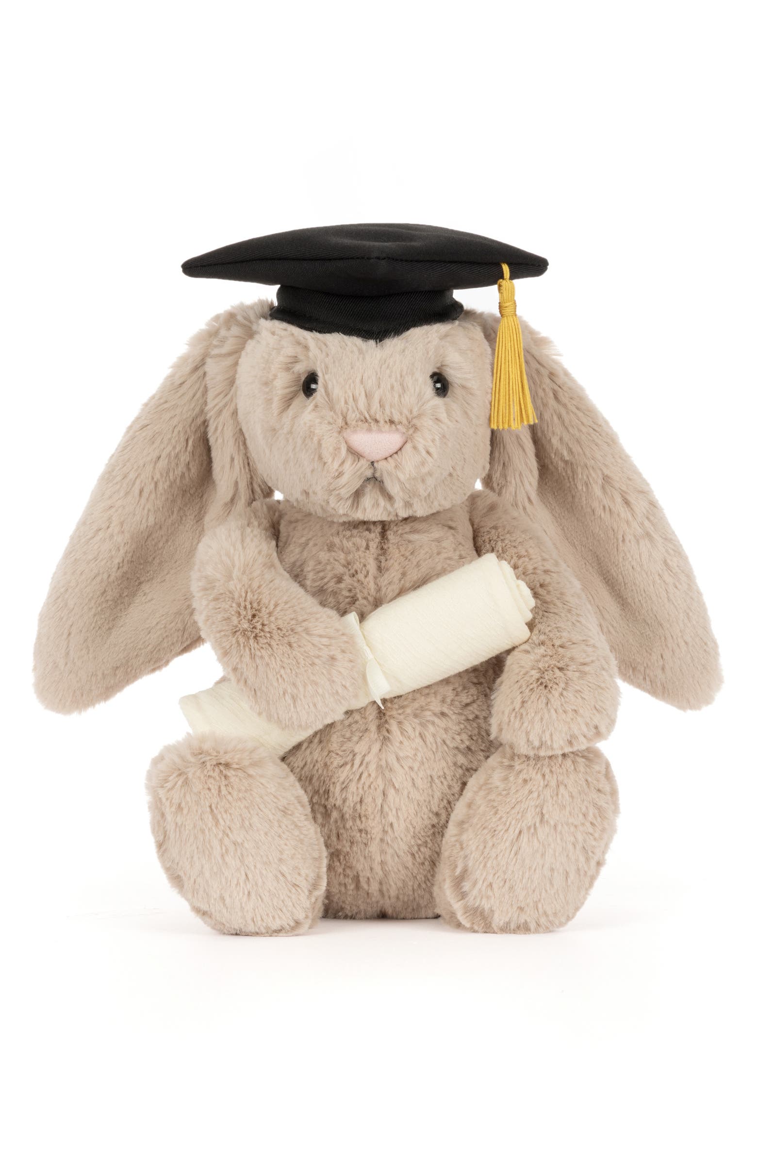 Jellycat Graduation Bashful Bunny Plushie Nordstrom jellycat-graduation-bashful-bunny-plushie-nordstrom