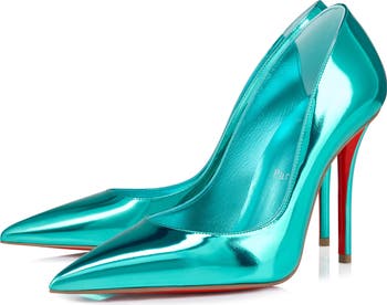 Miss Z Metallic Leather Pump