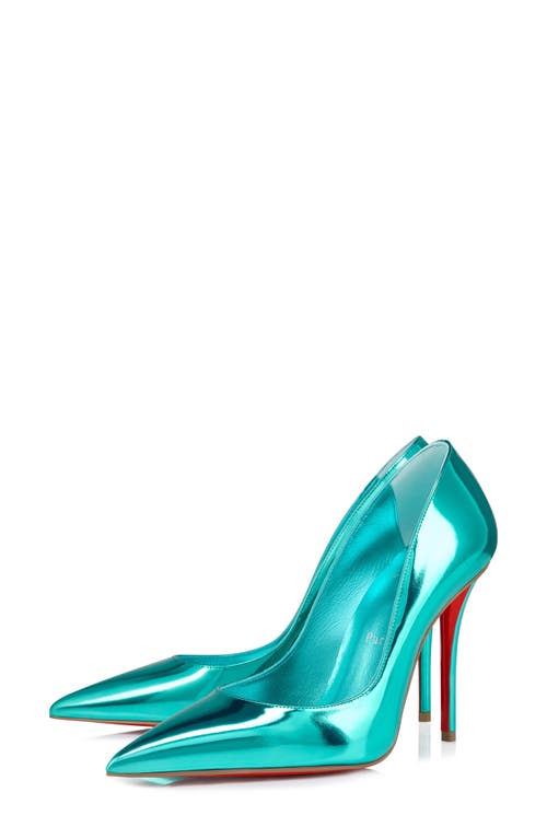 Christian Louboutin Miss Z Metallic Leather Pump