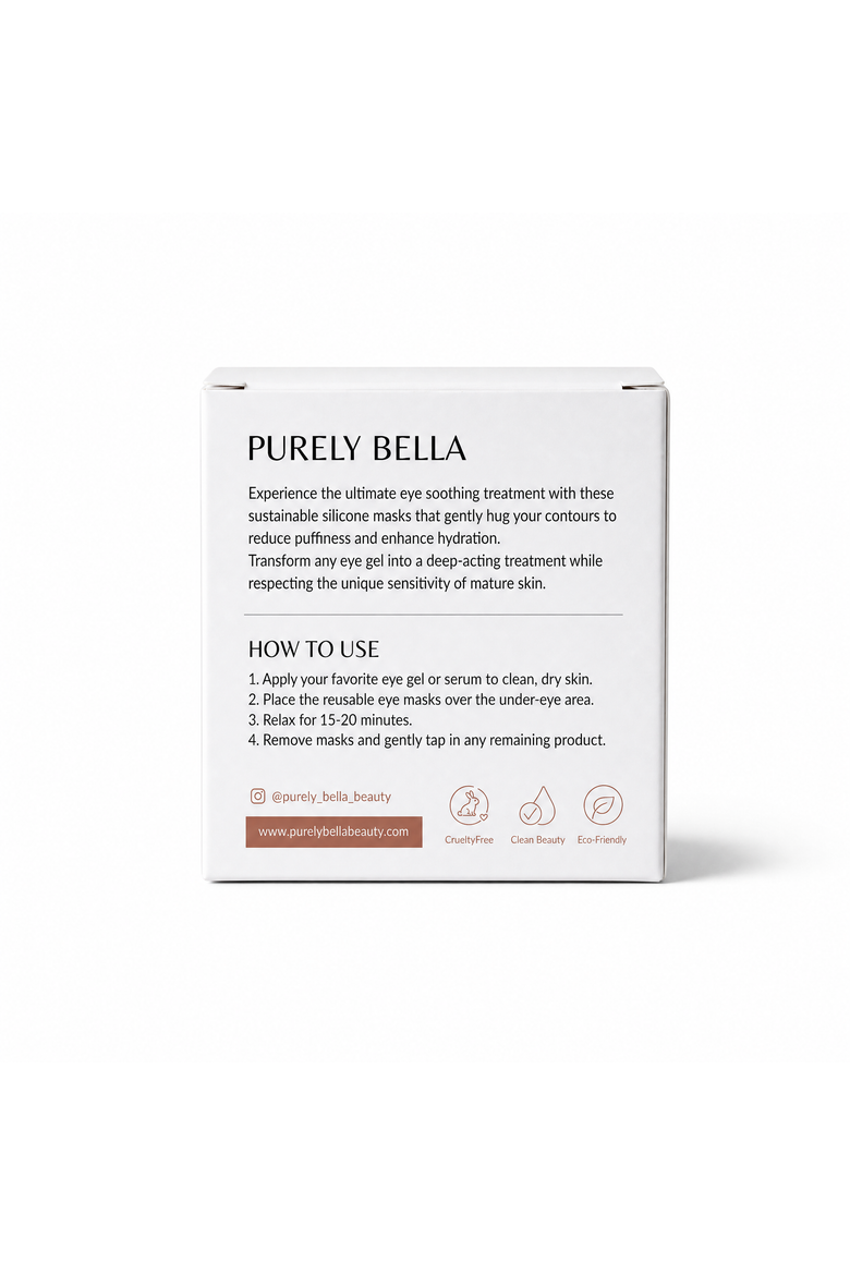 Reusable Eye Masks, Alternate, color, White