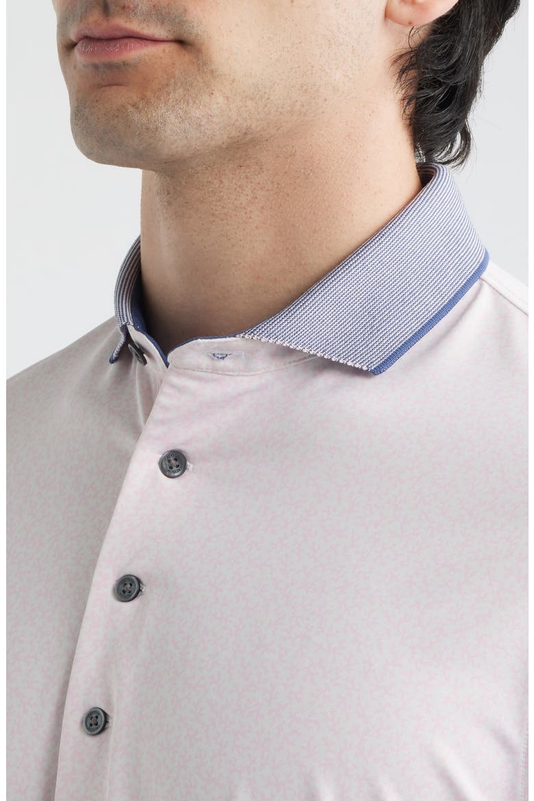 Coral Dreams Performance Polo, Alternate, color, PINK SKY