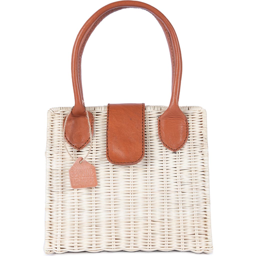 Jelavu Piper Structured Rattan Handbag