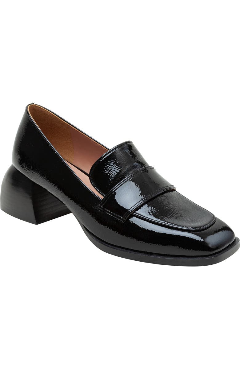 Linea Paolo Malone Loafer Pump, Main, color, Blk Patent