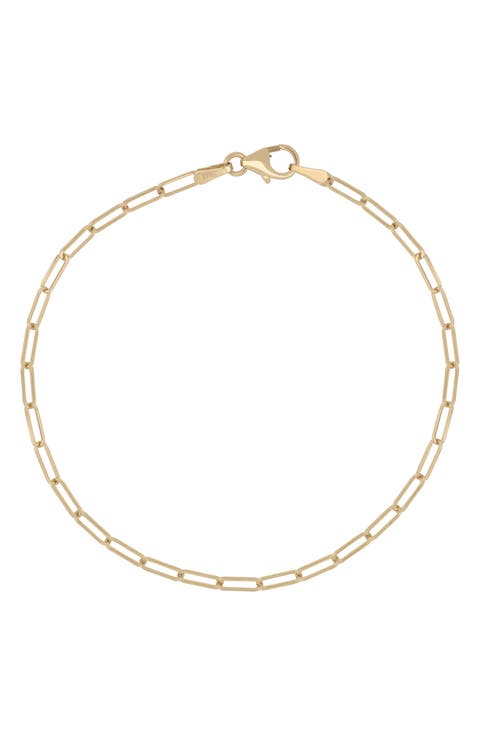 Ofira 14K Gold Rectangular Chain Bracelet