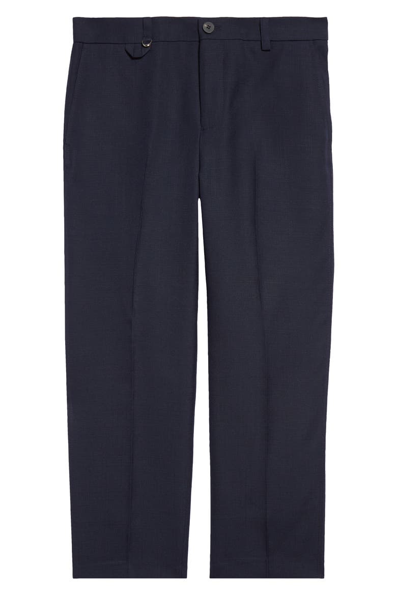 Le Pantalon Cabri Slim Fit Crop Pants, Alternate, color, DARK NAVY