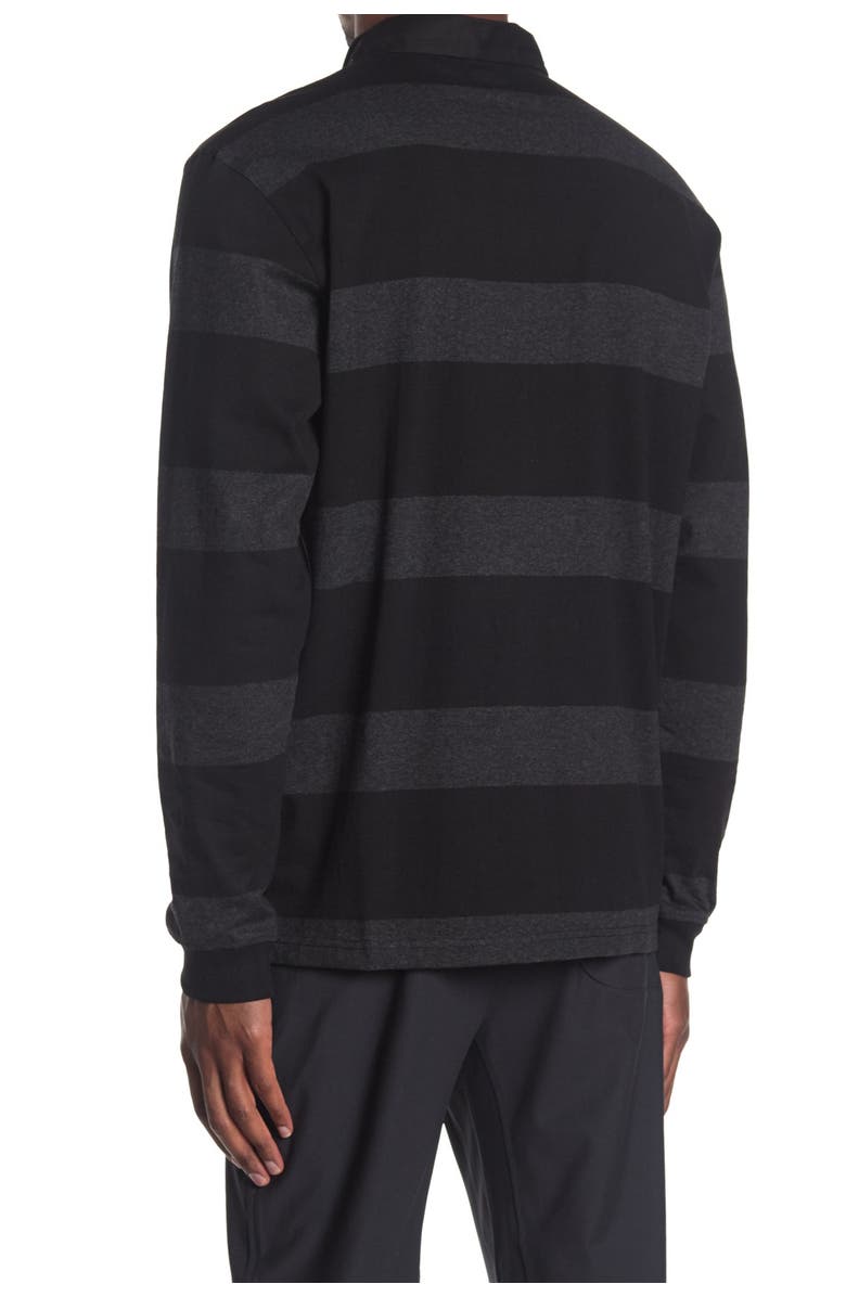 BURNSIDE Stripe Rugby Polo, Alternate, color,