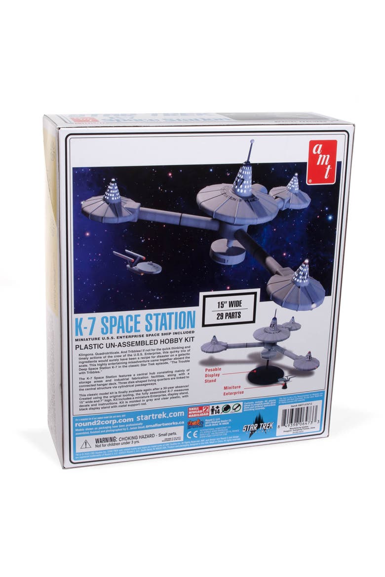 Star Trek K7 Space Station 17600 Scale Model Kit, Alternate, color, Multicolored