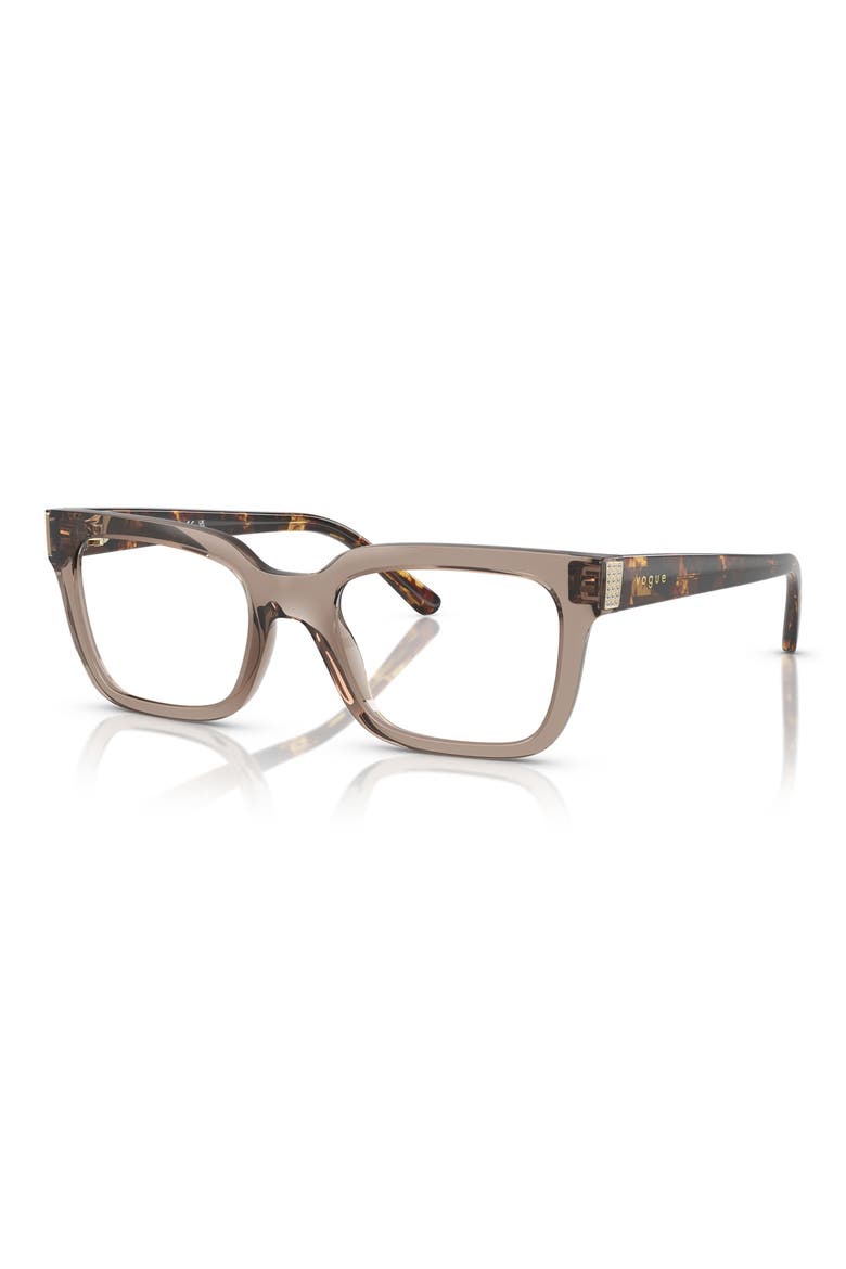 52mm Pillow Optical Glasses, Alternate, color, TRANSPARENT